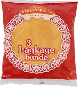 Bakkegårdens Lagkagebunde 3 Lag til danske lagkager