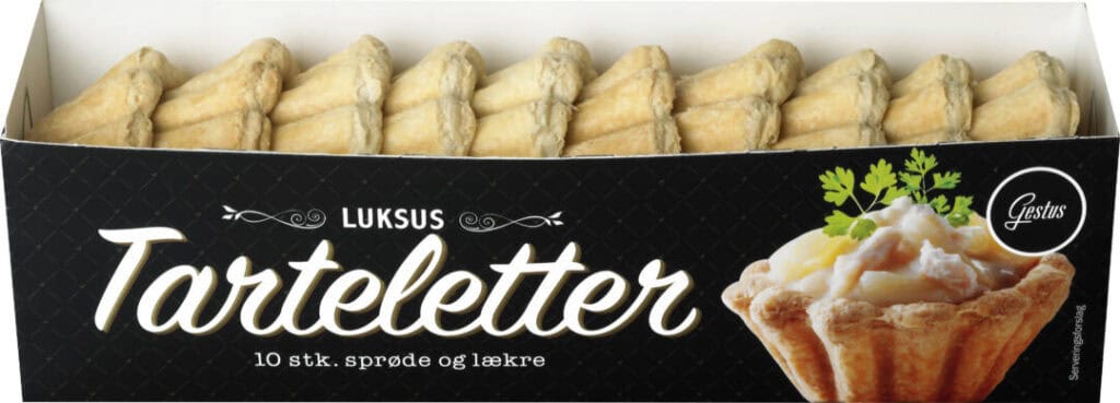 Gestus Luksus Tarteletter sprøde ovnbagte tarteletter i pakke