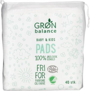 Grøn Balance baby og kids pads vatrondeller til børn og baby