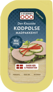 3-Stjernet kødpølse bordpakke skiveskåret dansk pålæg