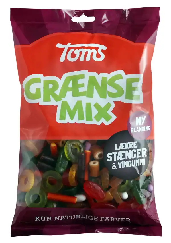 Toms Pingvin Grænse Mix 900G