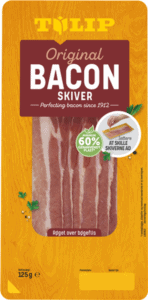 Tulip dansk bacon i skiver klar til stegning