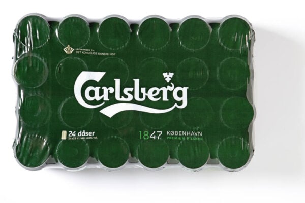 Carlsberg Pilsner - 4,6% Øl, 24X33Cl. Dåse