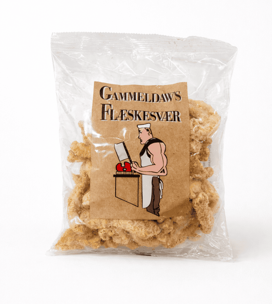 Øffer flæskesvær med salt 75 g.