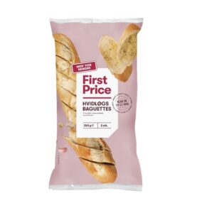 First Price hvidløgsbaguette 2 stk frossen