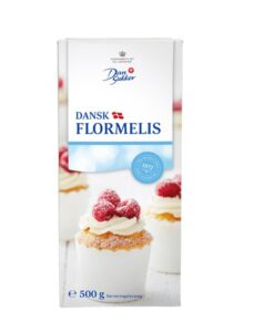 Dansukker flormelis fint pulveriseret sukker til bagning