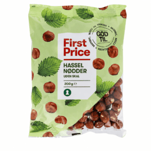 Fp Hasselnøddekerner 200 g fra First Price