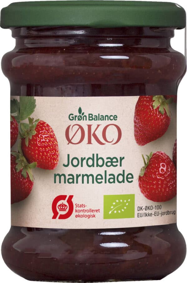 Øko Marmelade, Jordbær