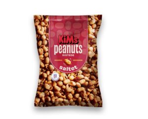 Kims Saltede Peanuts 235 G pose med ristede peanuts