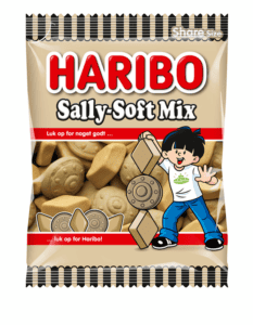 Sally-Soft Mix vingummi og lakrids slikpose 100 g