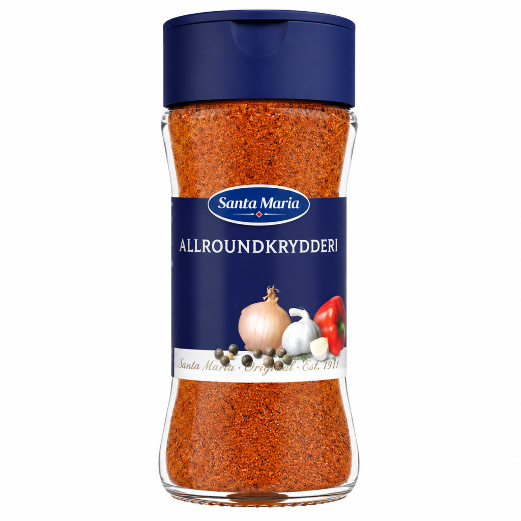 Santa Maria Allround Krydderi 120g til kød, grøntsager og hverdagsretter.
