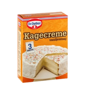 Dr Oetker Kagecreme Vanilje 3x85 g pulver til dessert
