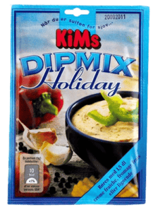 KiMs Dip Mix Holiday krydderiblanding til juleinspireret dip
