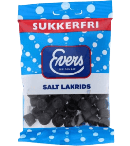 Evers Salt Lakrids sukkerfri.