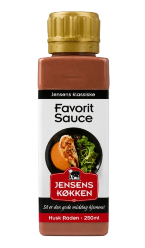 Jensens Favorit Sauce brun sauce levering i Spanien