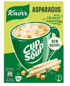 Knorr Cup Asparagus instant aspargessuppe med croutoner