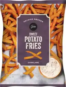 Gestus Sweet Potato Fries – søde kartoffelfritter til ovn og airfryer
