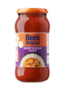 Bens Original Sweet and Sour sauce glas færdiglavet sød sur sauce