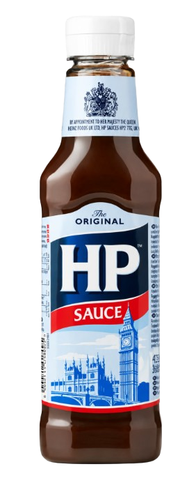 HP Sauce original brown sauce flaske