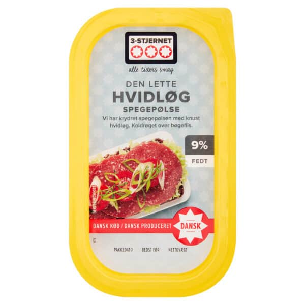 3-Stj Hvidløgsspegepølse 9%