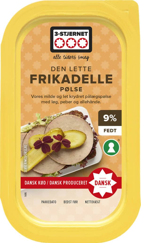 3-Stj Frikadellepølse 9%