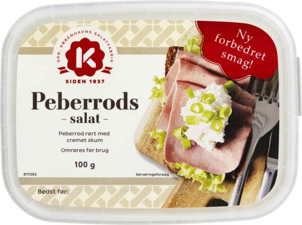 K-Salat Peberrodssalat – cremet salat med peberrod til smørrebrød