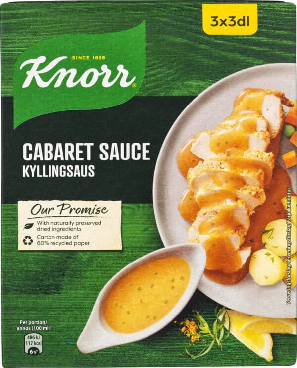 Knorr Cabaret Sauce 3X27G