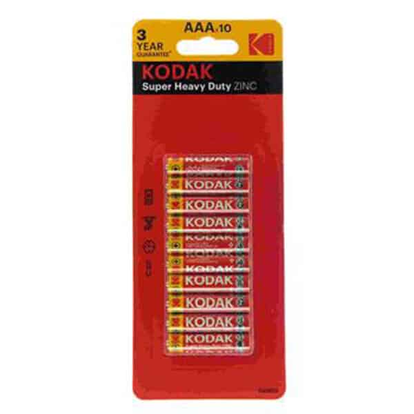 Kodak Zinc Extra Duty Aaa Batteri - 10 Pk