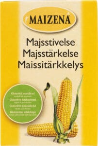 Maizena majsstivelse til bagning og madlavning i Spanien