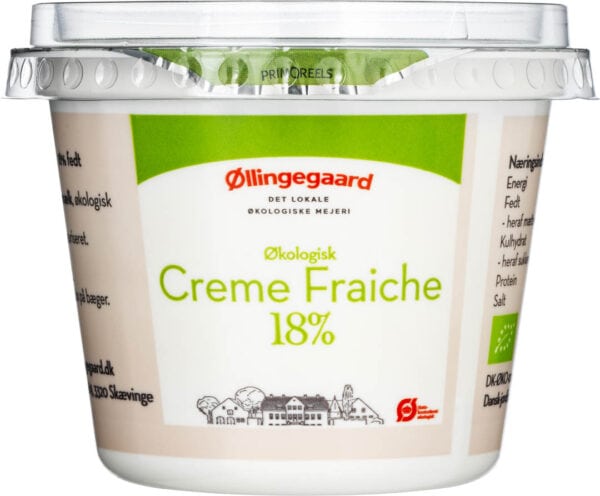 Øllingegaard Øko Creme Fraiche 200 Ml. 18%