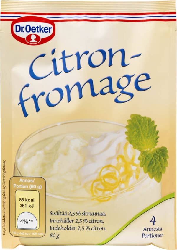 Oetker Fromage Citron