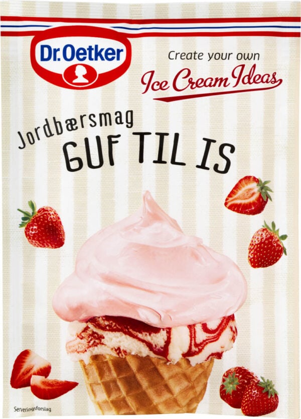 Oetker Guf Til Is M/Jordbærsmag