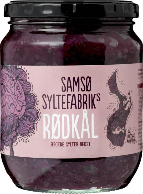 Samsø Rødkål U/Sukker
