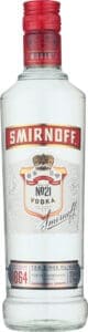 Smirnoff vodka flaske