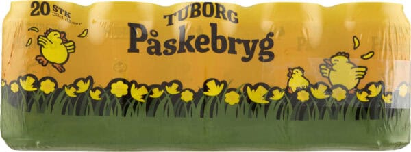 Tuborg Påskebryg - Påskeøl 5,4%, Øl, 24X33Cl. Dåse