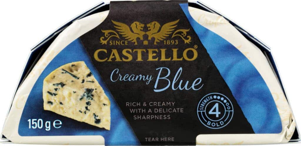 Castello creamy blue dansk cremet blåskimmelost