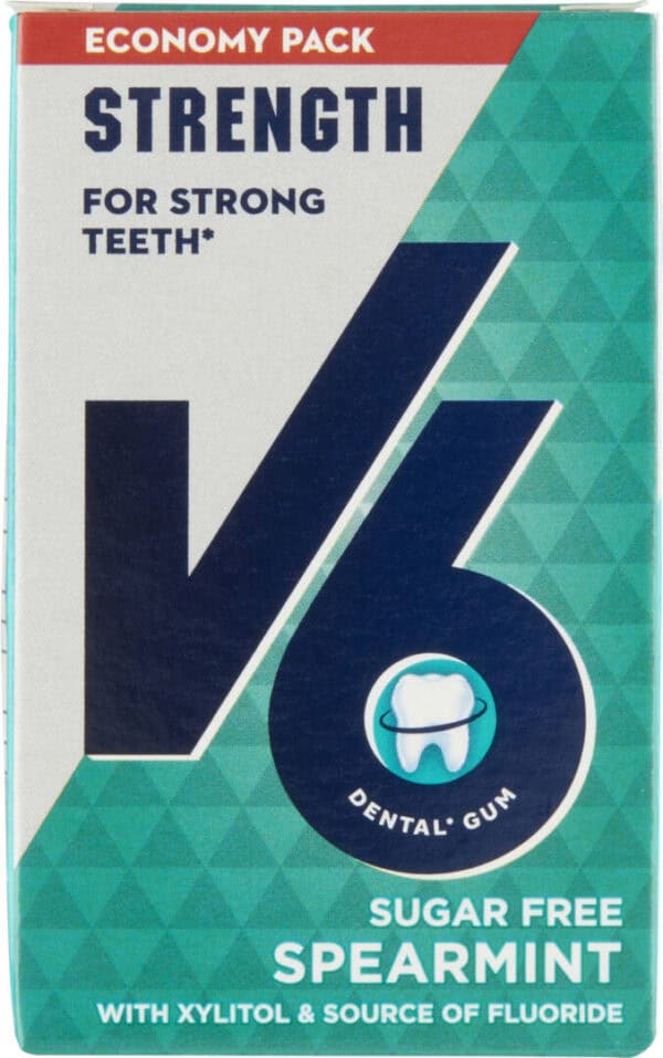V6 Strong Spearmint Sugar free