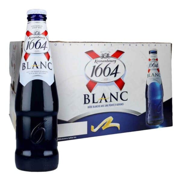 Kronenbourg 1664 Blanc 5%, 24 stk