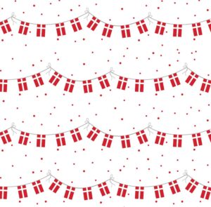Gavepapir m/flag Pris gr. 36