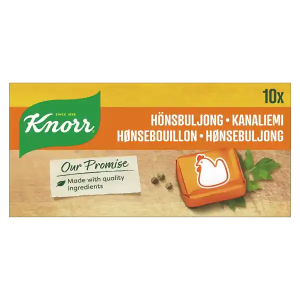 Knorr hønsebouillon terninger til madlavning