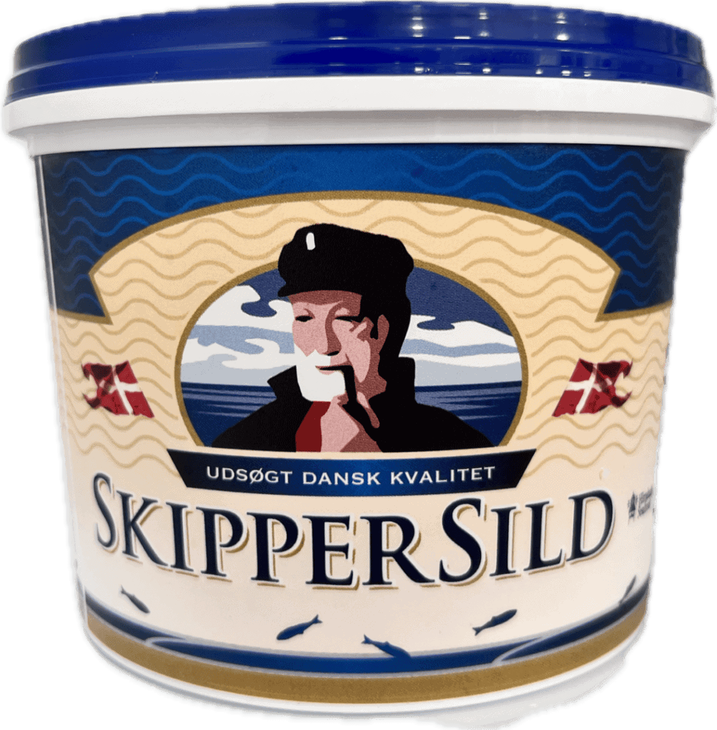 Skipper marinerede sild spand 400 g klassisk dansk sild
