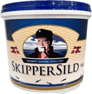 Skipper marinerede sild spand 400 g klassisk dansk sild