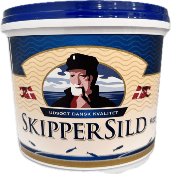 Skipper marinerede sild spand 400 g klassisk dansk sild