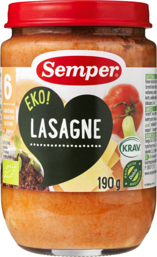 Semper Lasagne Glas 6 Mdr