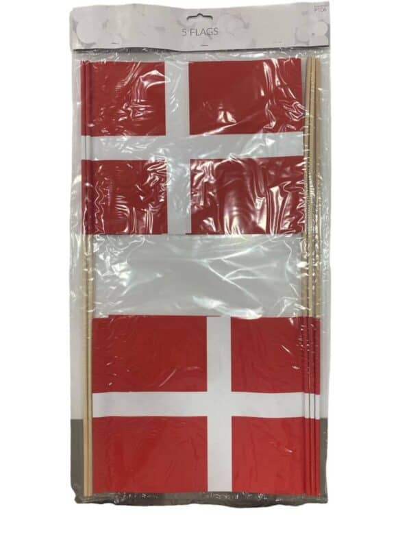 Danske Flag 5 Stk