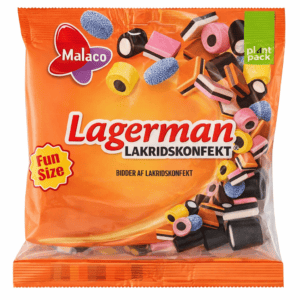 Malaco Lagerman lakridskonfekt 120 g blanding af lakrids