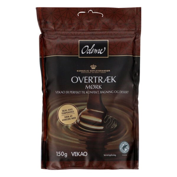 Odense Overtræks Chokolade Mørk 150G