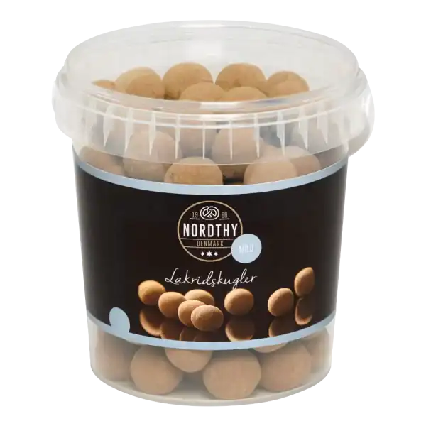 Nordthy Lakridskugler Mild Lakrids