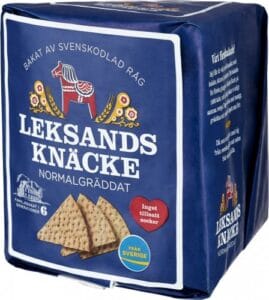 Leksand Normal 200 G svensk knækbrød med fuldkornsrug