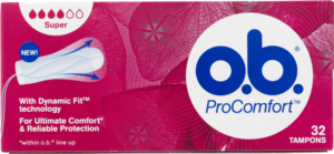 O.B Tamponer Super 32 Stk